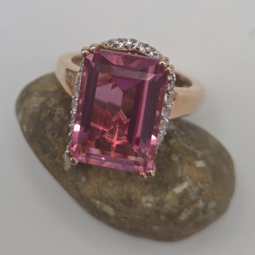 Radiant Orchid Quartz Ring.